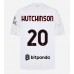 AC Milan Omari Hutchinson #20 Venkovní Dres 2026-27 Krátkým Rukávem AC Milan Omari Hutchinson #20 Venkovní Dres 2026-27 Krátkým Rukávem